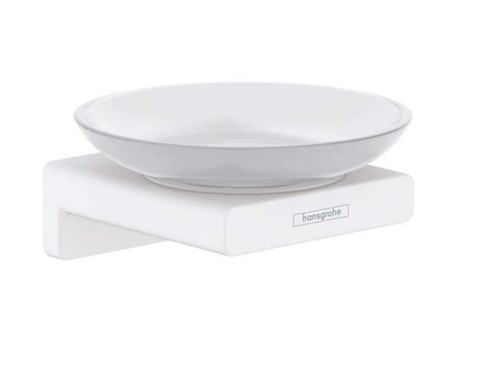 Мыльница Hansgrohe AddStoris, матовый белый (41746700) 41746700
