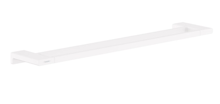 Полотенцедержатель двойной Hansgrohe AddStoris 648 мм, матовый белый (41743700) 41743700