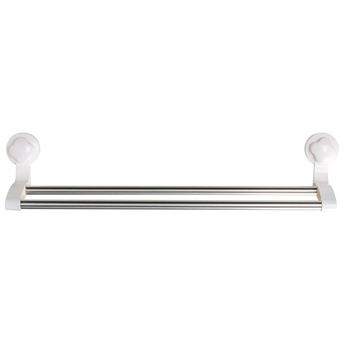 Полотенцедержатель Fixsen Grampus трубчатый двойной 55 см, белый (GR-7078) GR-7078