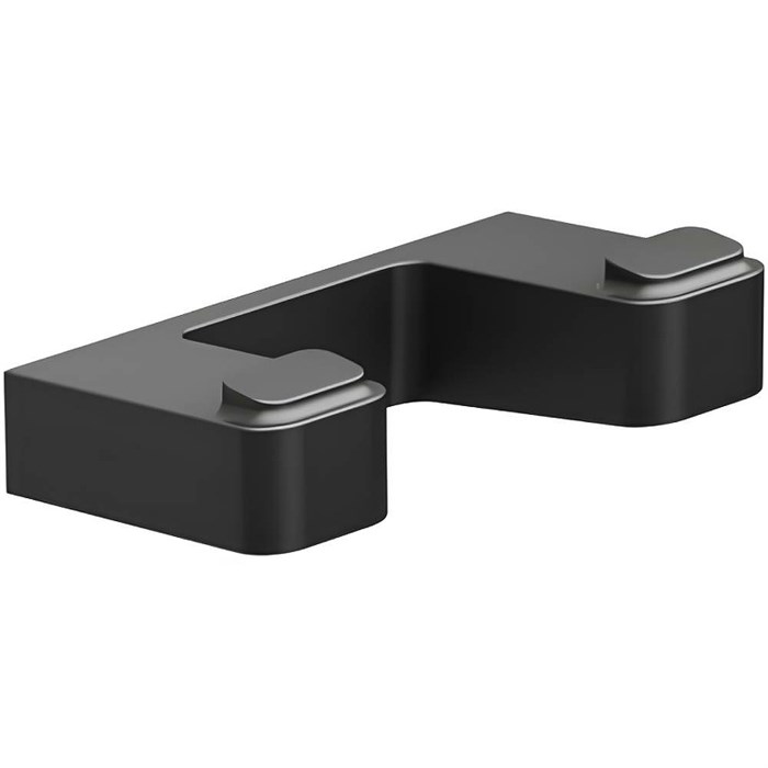 Крючок двойной Ravak 10° черный матовый (X07P554) X07P554