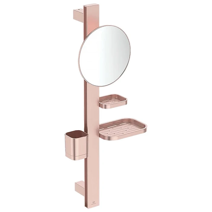 BD589RO ALU+ Beauty Bar S Комплект аксессуаров, состоящий из: штанги 700 мм с направляющими справа и слева для установки аксессуаров по выбору при пер BD589RO
