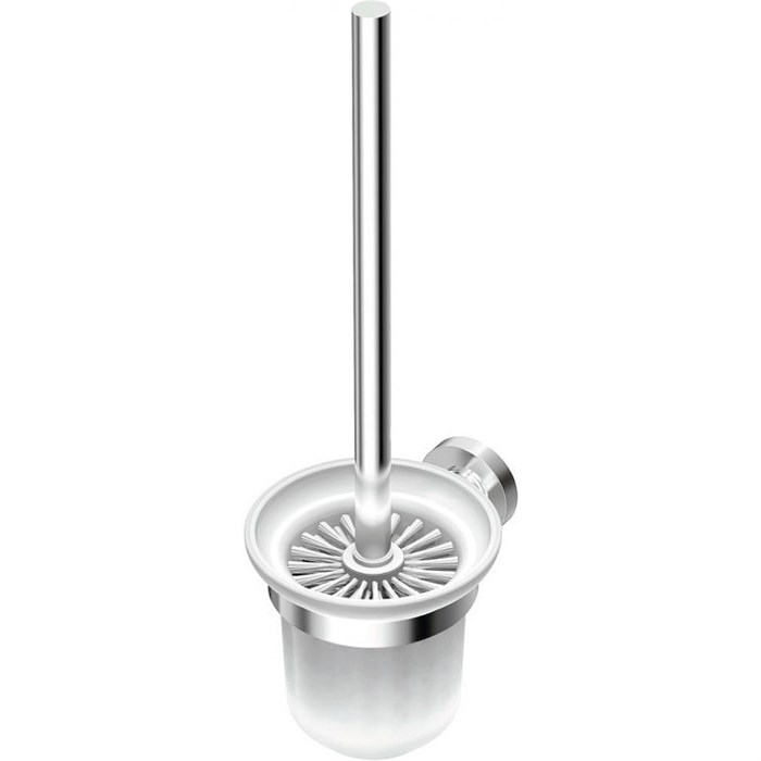 A9119AA IOM Туалетная щетка с держателем, для настенного монтажа, матовое стекло, с крепежом A9119AA