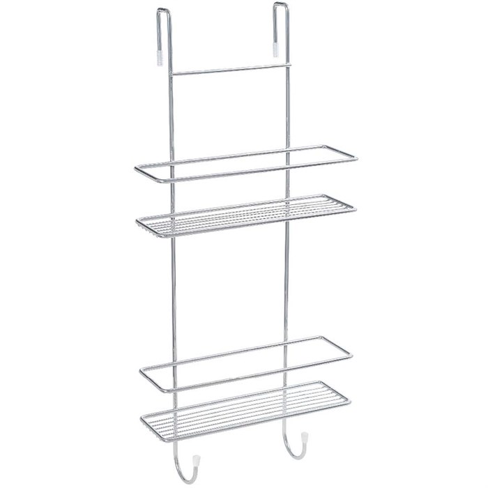 Полка корзина Fixsen подвесная, двухэтажная, хром (FX-740-2) FX-740-2