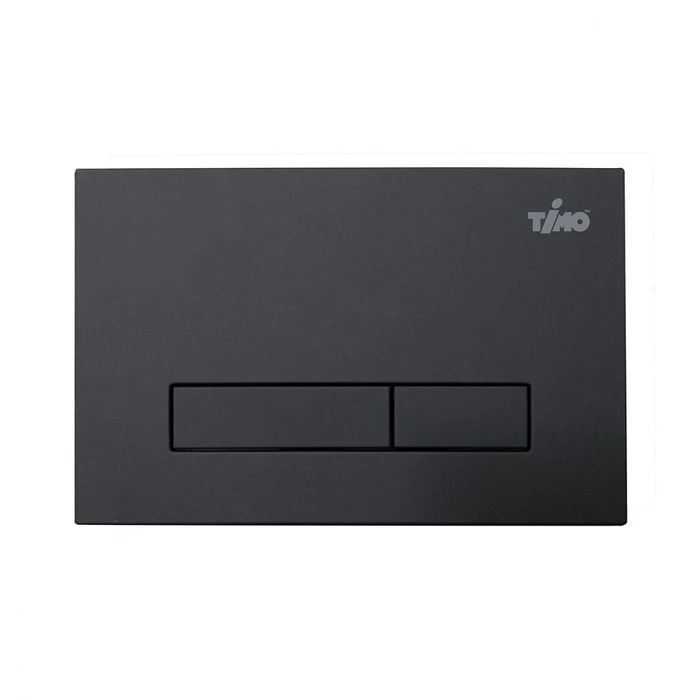 Кнопка смыва TIMO INARI FP-003MB (250x165) matt black, шт FP-003MB