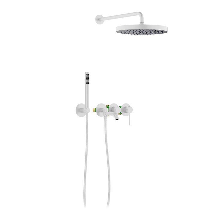 Душевая система встроенная Timo Saona белый матовый (SX-2348/16SM) SX-2348/16SM