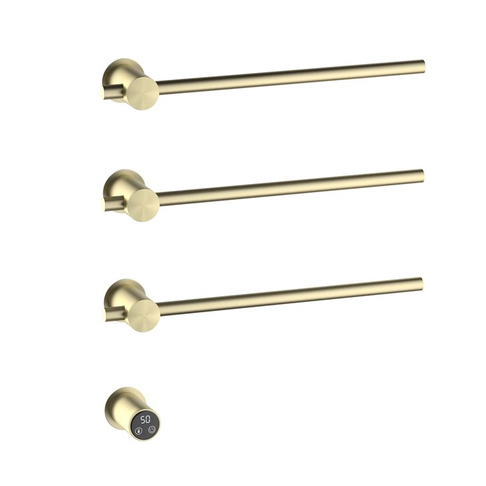 Полотенцесушитель электрический, встроенный Timo Saona золото матовое (030/17SM) 030/17SM