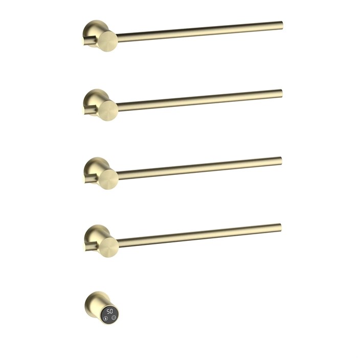 Полотенцесушитель электрический, встроенный Timo Saona золото матовое (040/17SM) 040/17SM