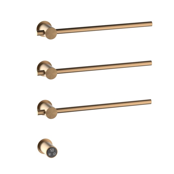 Полотенцесушитель электрический, встроенный Timo Saona розовое золото (030/19SM) 030/19SM