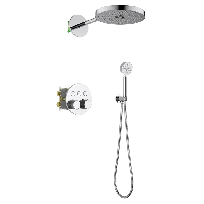 Душевая система встроенная с термостатом Timo Saona хром (SX-2308/00SM) SX-2308/00SM