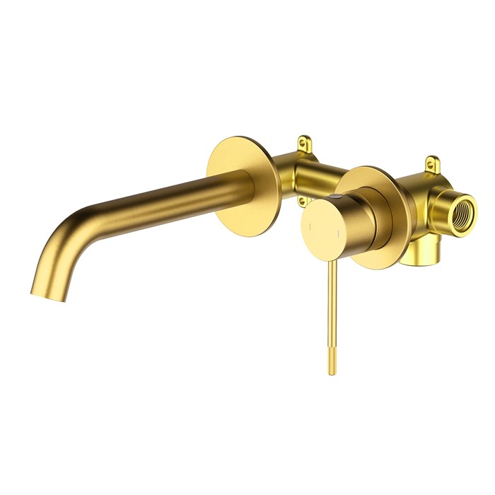 Смеситель для раковины встроенный Timo Saona золото шлифованное (2372/20SM) 2372/20SM