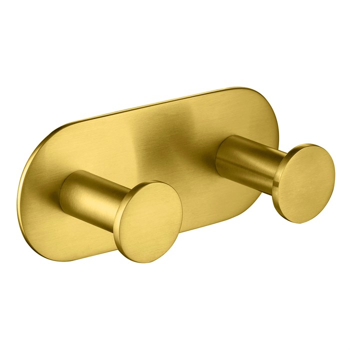 Вешалка-2 крючка Timo Saona золото шлифованное (13014/20) 13014/20