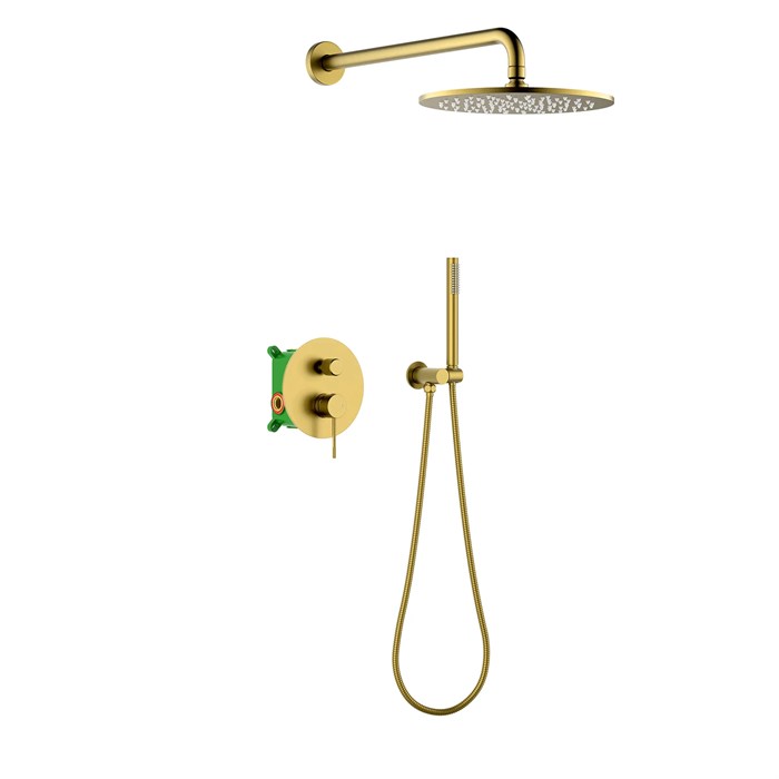 Душевая система встроенная Timo Saona золото шлифованное (SX-2369/20SM) SX-2369/20SM