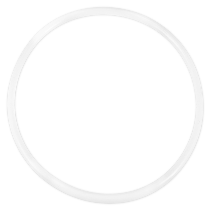 Уплотнительное резиновое кольцо АКВАБРАЙТ для прозрачных корпусов серии 10ББ-ПР и 20ББ-ПР белого цвета, размер 5*146 мм (Р-10ББ-ПР) Р-10ББ-ПР