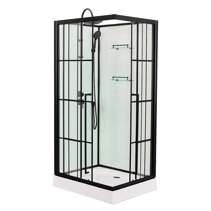 CS-3008TM/W-90L Душ. Кабина 880x880x2040 поддон 14 см CS-3008TM/W-90L