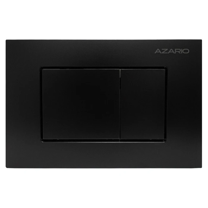 AZ-ABS-001-B Нью-ТС Клавиша смыва черный матовый (квадратная) пластик, 245х162,5х28,3мм (инст. AZ-G12 и AZ-TS006T) AZ-ABS-001-B