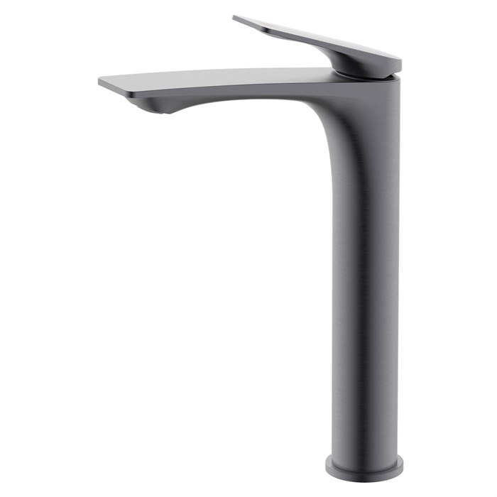 Cмеситель для раковины-чаши Azario Lursy высокий, керамический картридж, графит (AZ-K9049GR) AZ-K9049GR