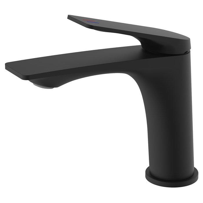 Cмеситель для раковины Azario Lursy керамический картридж, черный матовый (AZ-K1049B) AZ-K1049B