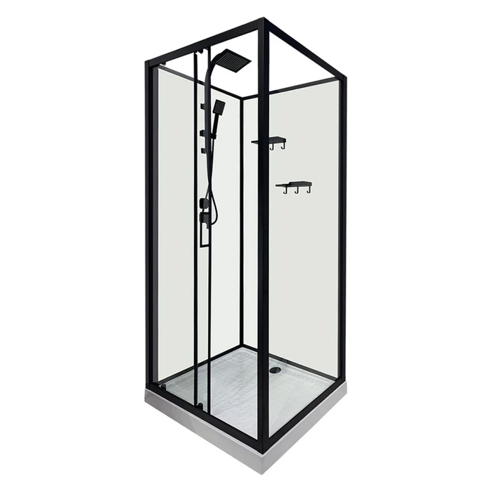 CS-3010TM/W-100L Душ. Кабина 1000x1000x2150 поддон 14 см CS-3010TM/W-100L
