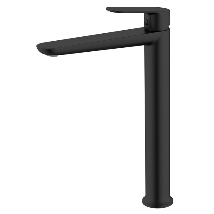 Смеситель для раковины-чаши Azario Alanti высокий, керамический картридж, черный матовый (AZ-K9032B) AZ-K9032B