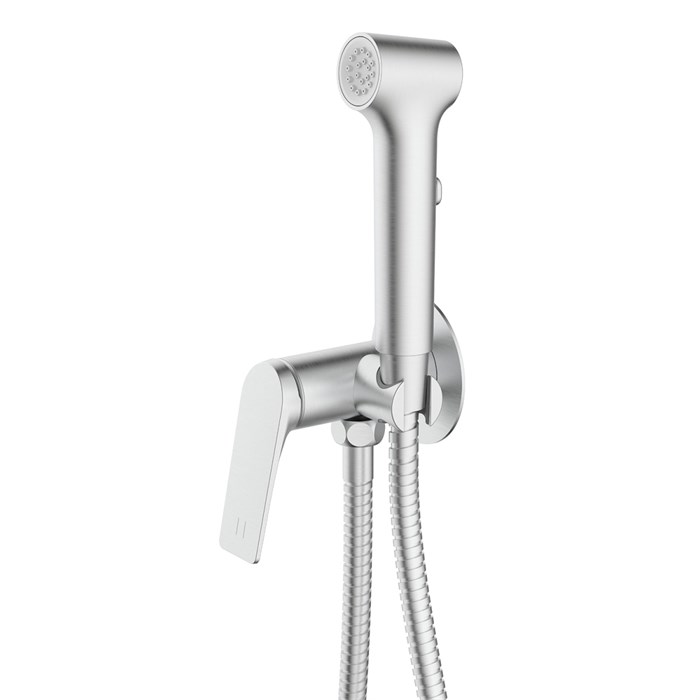 Гигиенический душ Azario Lursy со смесителем, скрытый монтаж, шланг 150 см, сатин (AZ-KFX49BN) AZ-KFX49BN