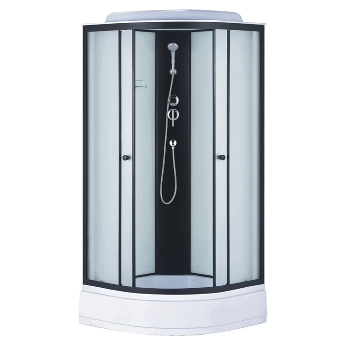 CS-881EC26TM/W-100 Душ. Кабина 1000x1000x2150 поддон 26 см CS-881EC26TM/W-100
