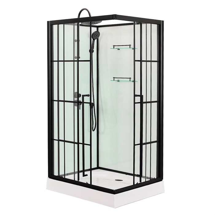 CS-3008TM/W-120L Душ. Кабина 1200x800x2150 поддон 14 см CS-3008TM/W-120L