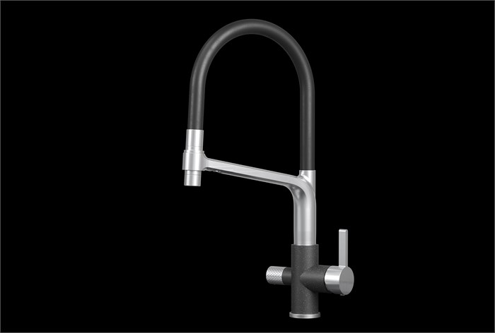 Смеситель для кухни GRANULA (5083, ЧЁРНЫЙ) 5083, ЧЁРНЫЙ