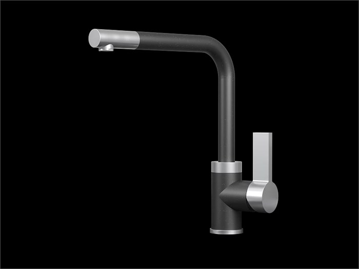 Смеситель для кухни GRANULA (5504, ШВАРЦ) 5504, ШВАРЦ