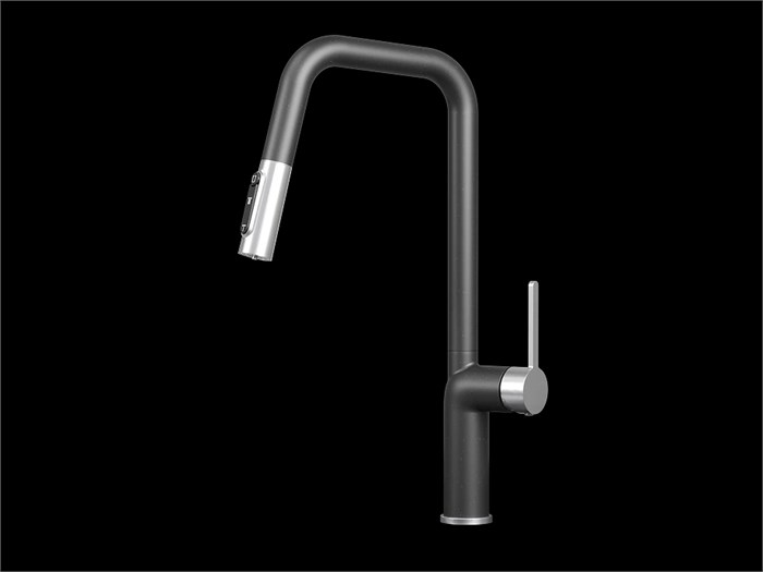 Смеситель для кухни GRANULA (9011, ШВАРЦ) 9011, ШВАРЦ