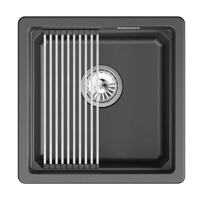 Кухонная мойка GRANULA кварц (4501iU, ШВАРЦ) 4501iU, ШВАРЦ