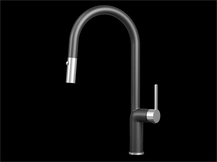 Смеситель для кухни GRANULA (9010, ШВАРЦ) 9010, ШВАРЦ