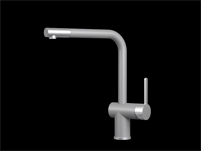 Смеситель для кухни GRANULA (5017, АЛЮМИНИУМ) 5017, АЛЮМИНИУМ