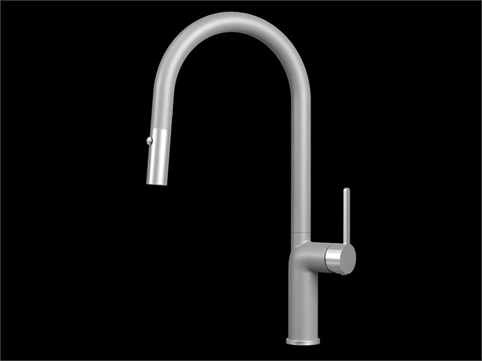 Смеситель для кухни GRANULA (9010, АЛЮМИНИУМ) 9010, АЛЮМИНИУМ