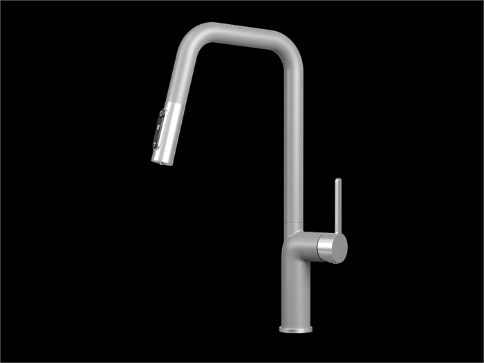 Смеситель для кухни GRANULA (9011, АЛЮМИНИУМ) 9011, АЛЮМИНИУМ