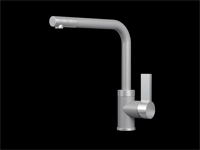 Смеситель для кухни GRANULA (5504, АЛЮМИНИУМ) 5504, АЛЮМИНИУМ