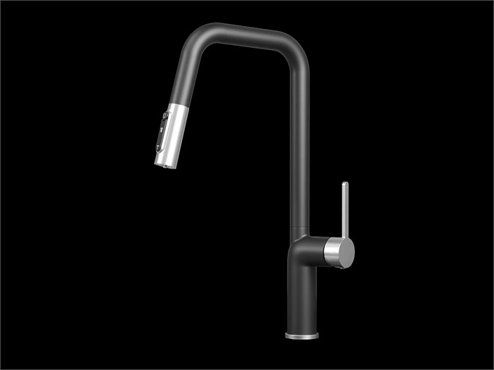 Смеситель для кухни GRANULA (9011, ТУРМАЛИН) 9011, ТУРМАЛИН