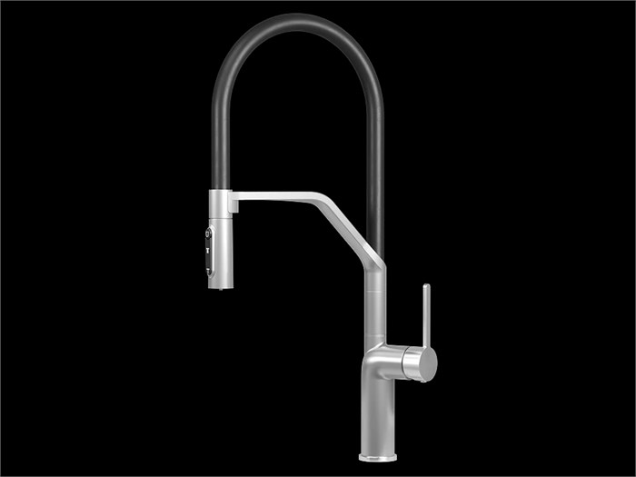 Смеситель для кухни GRANULA (9012, НЕРЖ) 9012, НЕРЖ