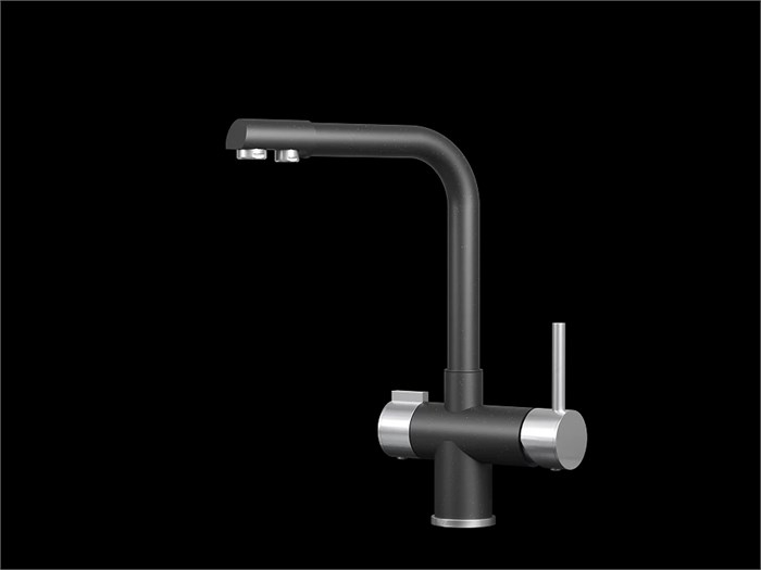 Смеситель для кухни GRANULA (5008, ШВАРЦ) 5008, ШВАРЦ