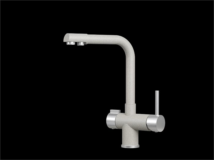 Смеситель для кухни GRANULA (5008, БАЗАЛЬТ) 5008, БАЗАЛЬТ