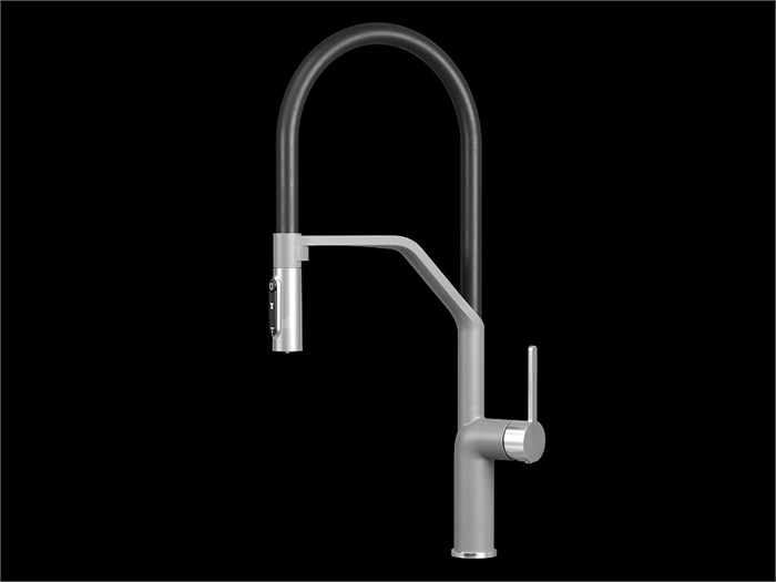 Смеситель для кухни GRANULA (9012, АЛЮМИНИУМ) 9012, АЛЮМИНИУМ