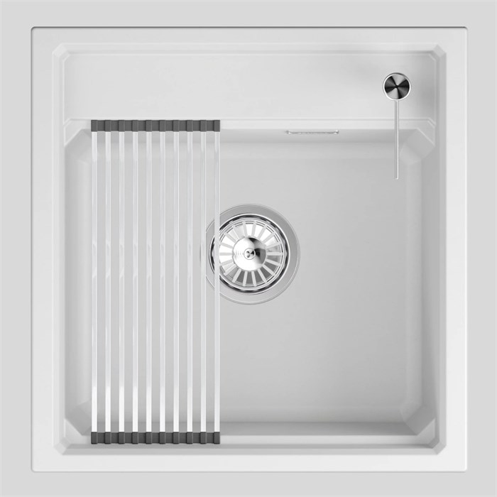 Кухонная мойка GRANULA кварц (5002i, АРКТИК) 5002i, АРКТИК