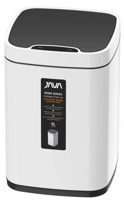 Сенсорное ведро 9 л JAVA (S-883-9W) S-883-9W