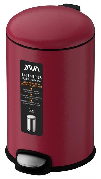 Ведро с микролифтом JAVA 5 л  (S-885-5R) S-885-5R