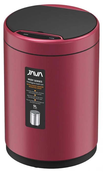 Сенсорное ведро 9 л JAVA (S-882-9R) S-882-9R