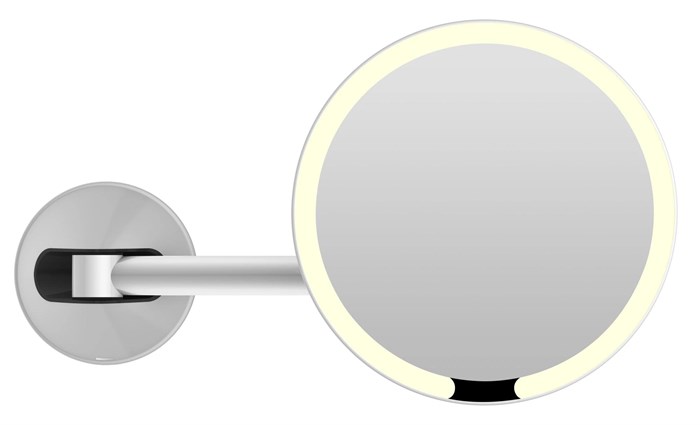Зеркало настенное с увеличением 5х JAVA S-M8881W S-M8881W
