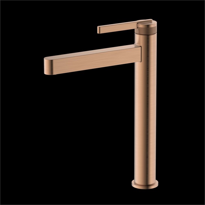 Смеситель для раковины высокий DQ Bonn браш.роз.золото (DA1702033) DA1702033