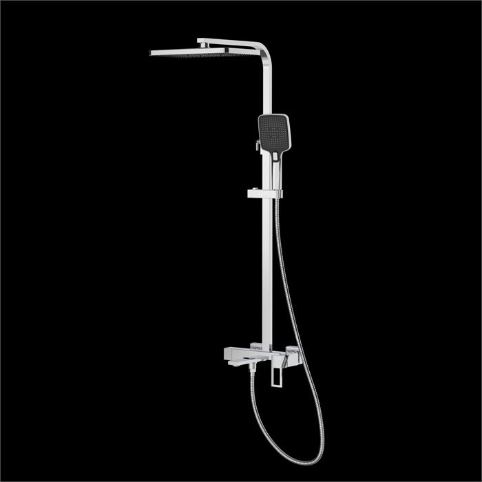 Душевая система со смесителем DQ Dortmund хром (DA1713701) DA1713701