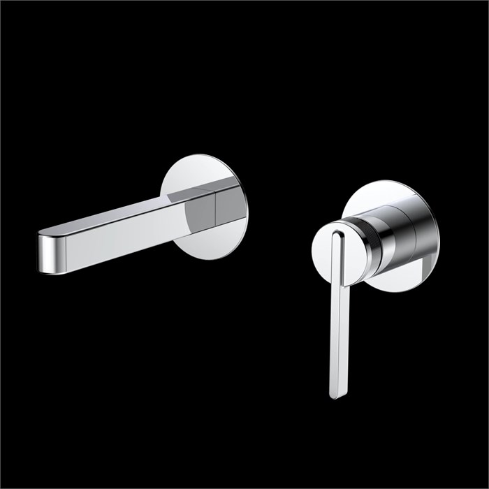 Смеситель для раковины DQ Bonn встраиваемый настенный хром (DA1704401) DA1704401