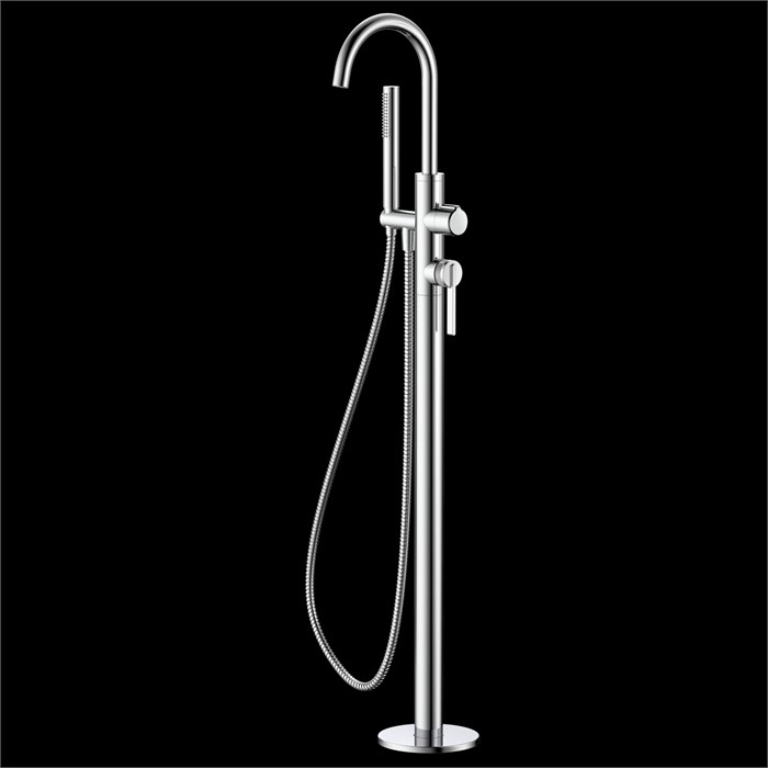 Напольный смеситель для ванны с душем DQ Bonn хром (DA1706001) DA1706001