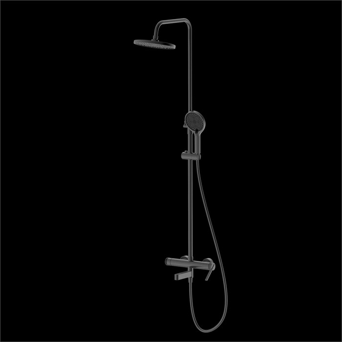 Душевая система со смесителем DQ Bonn графит (DA1703706) DA1703706